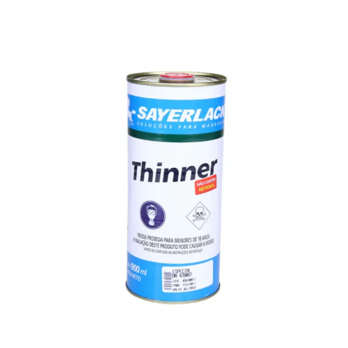 Thinner para limpeza 900ml Sayerlack